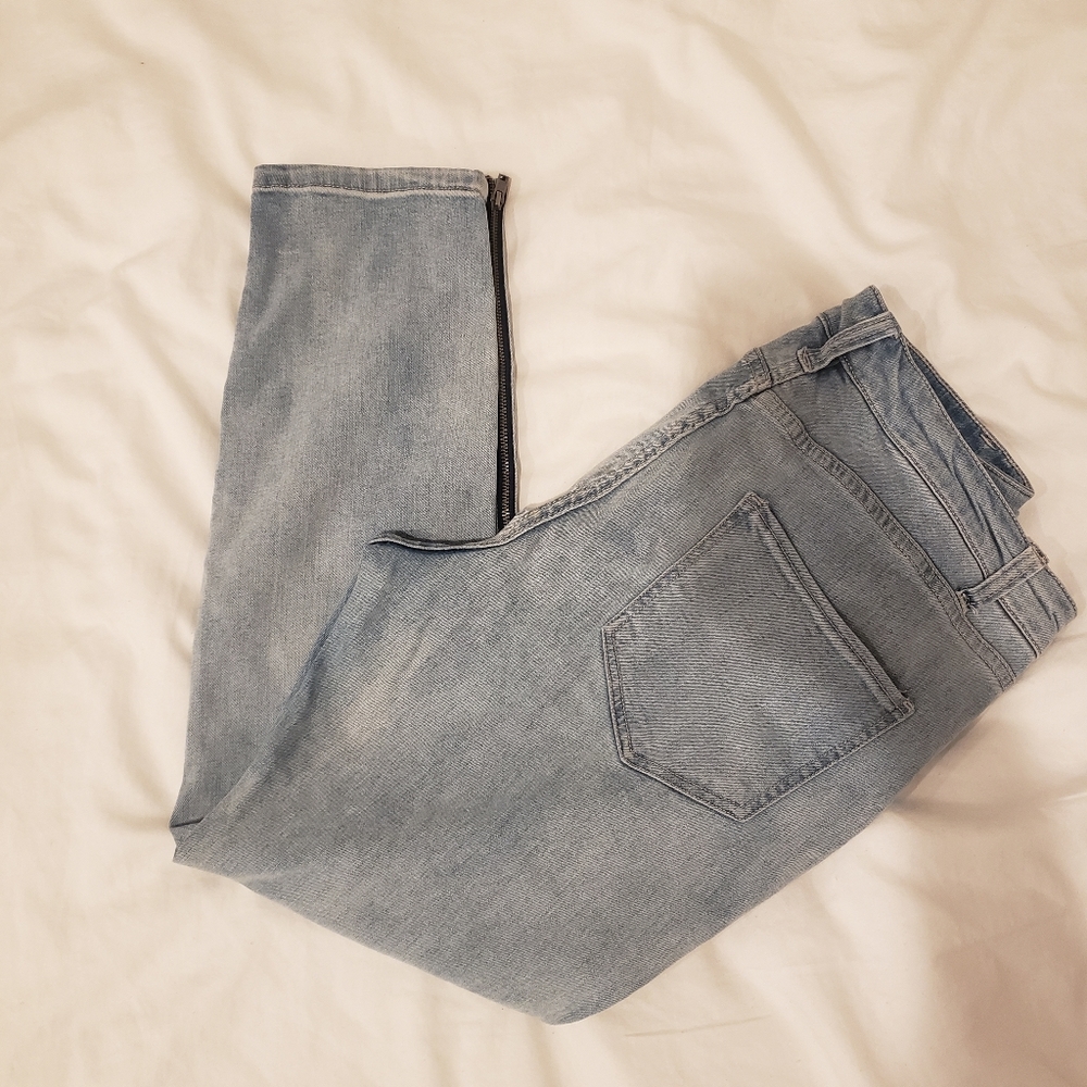 PROJECT RUNWAY Blue Skinny Jeans Size Junior 10 - Picture 3 of 10